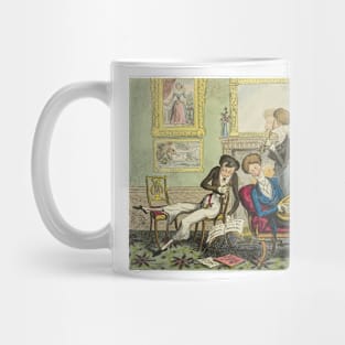 Humming Birds, or A Dandy Trio by George Cruikshank Mug